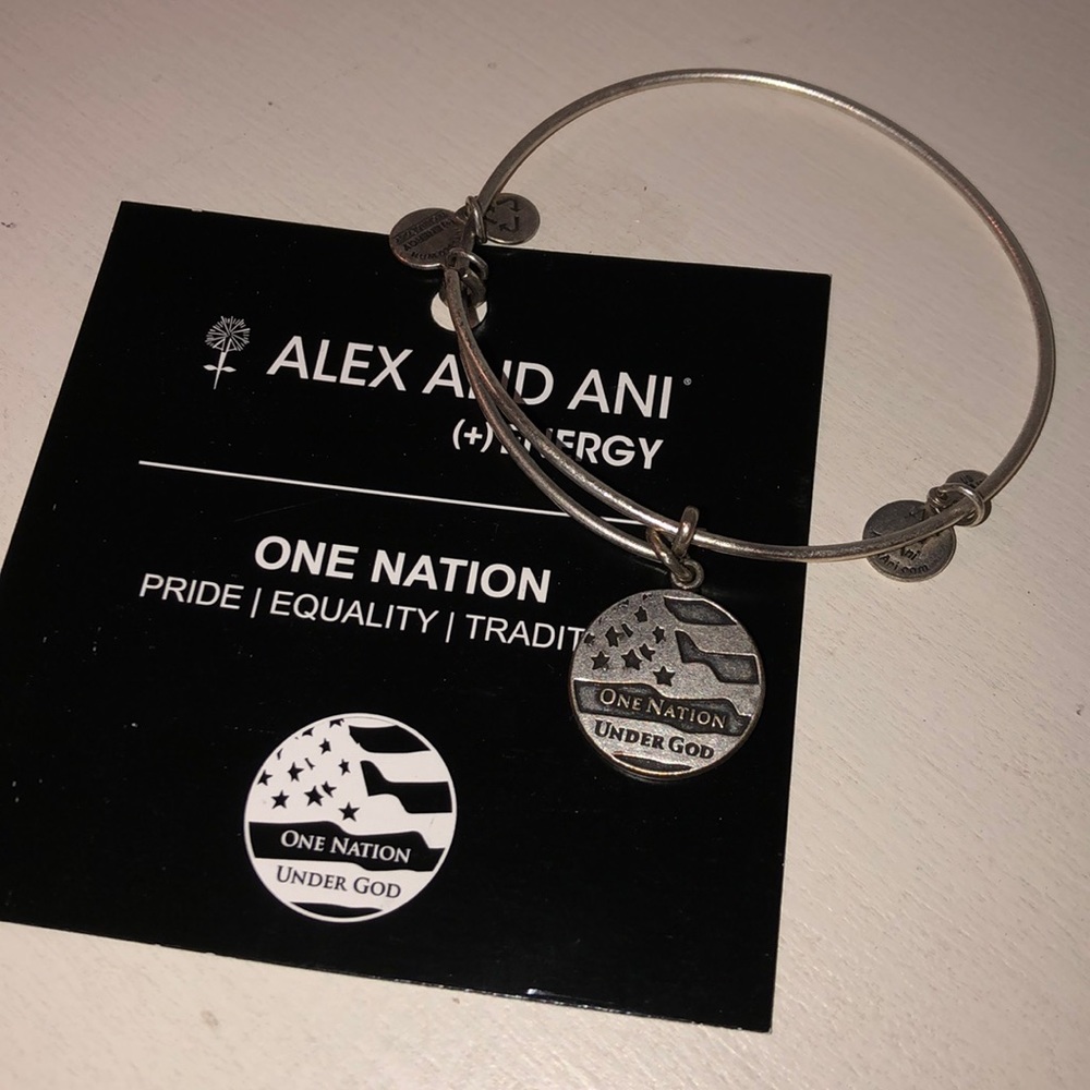 ONE NATION ALEX AND ANI BRACELET. NEVER WORN